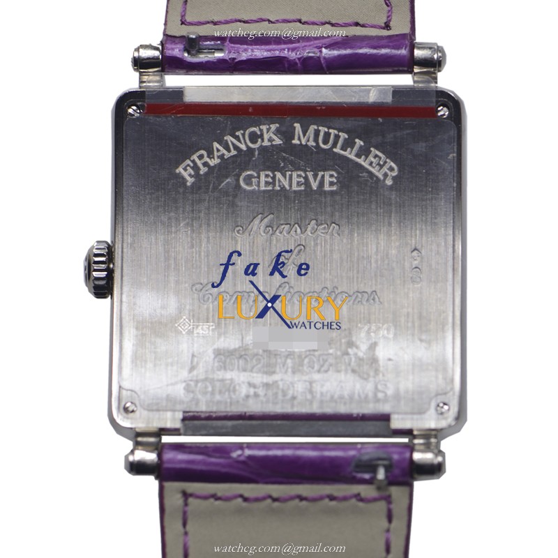 -6002-M-QZ-COL-DRM-V-OG-Franck-Muller-Replica-Watch-Quartz-18kt-White-Gold-Silver-Dial-Purple-All - Image 3