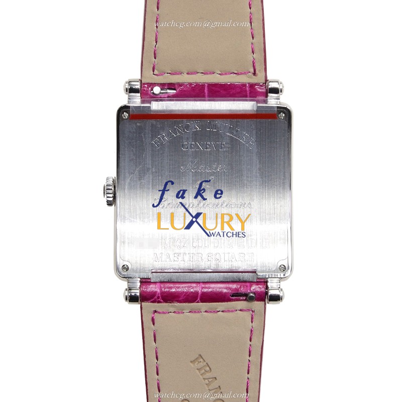 Franck Muller 6002 M QZ COL DRM R D 1R AC Quartz Stainless Steel Master Square Replica Watch - Image 3