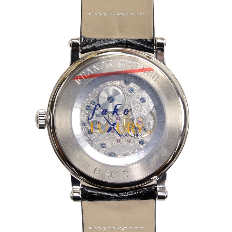 Franck Muller 7421 B S6 D OG Replica Watch Automatic Movement, Silver Dial, 18kt White Gold and - Image 3