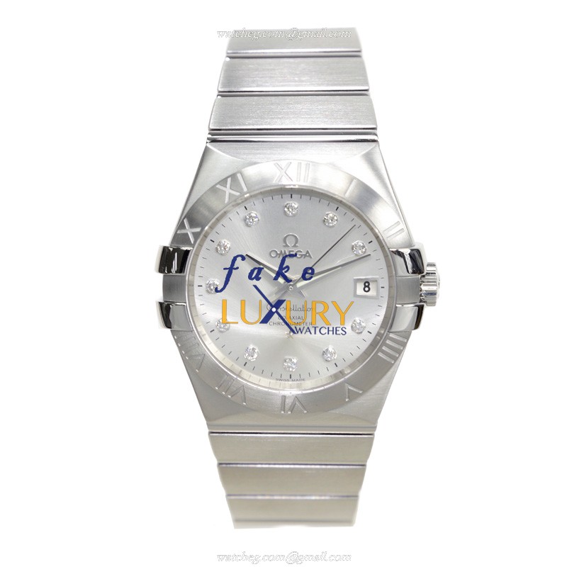 Omega 123.10.35.20.52.001 CONSTELLATION - Automatic - Stainless Steel Case - Replica Watch - 35mm - Image 2