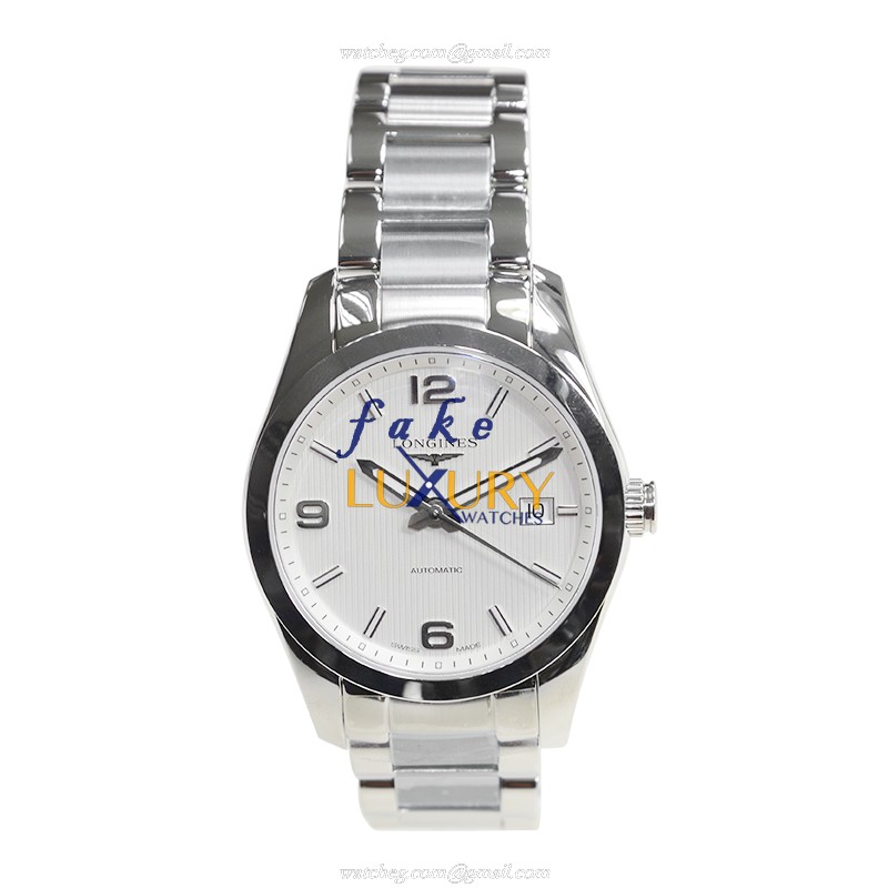Longines L2.785.4.76.6 CONQUEST CLASSIC Automatic Stainless Steel Replica Watch - Swiss Movement - Image 2