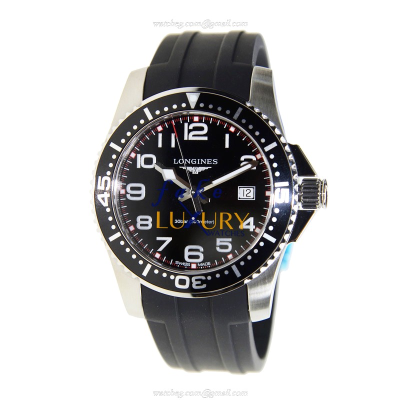 Longines L3.689.4.53.2 Quartz Replica Watch, Black Dial, Stainless Steel Case - Image 2