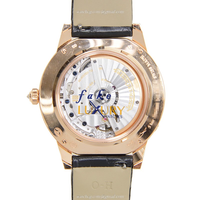 Q3492420 - Jaeger-LeCoultre Rendez Vous Replica Watch - 18kt Rose Gold Diamonds - Silver Dial - Image 3