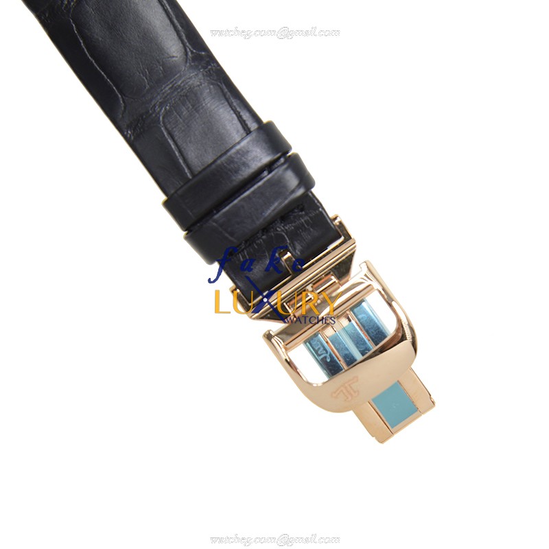Q3492420 - Jaeger-LeCoultre Rendez Vous Replica Watch - 18kt Rose Gold Diamonds - Silver Dial - Image 4