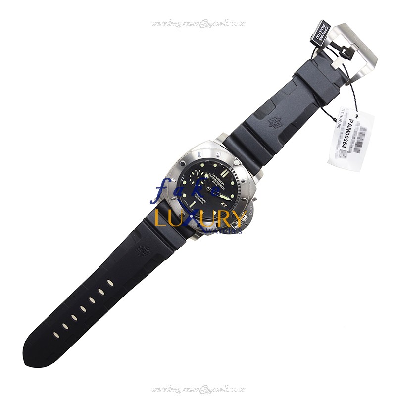 -00364-PANERAI-LUMINOR-Replica-Automatic-Titanium-Watch - Image 2