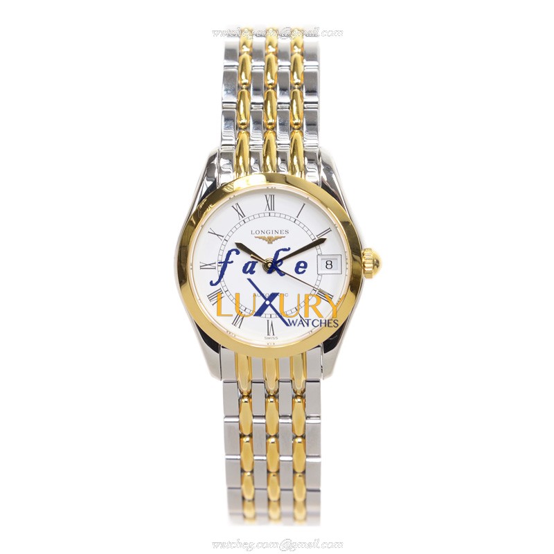 Longines L4.398.3.11.7 ELEGANT Series Auto Stainless Steel White Dial Replica Watch - L4.398.3.11.7 - Image 2