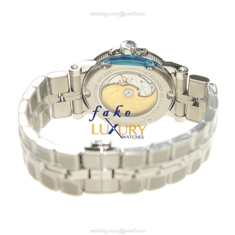 5817ST/12/SV0 - Breguet MARINE Replica Watch Automatic Silver Dial Stainless Steel - Image 4