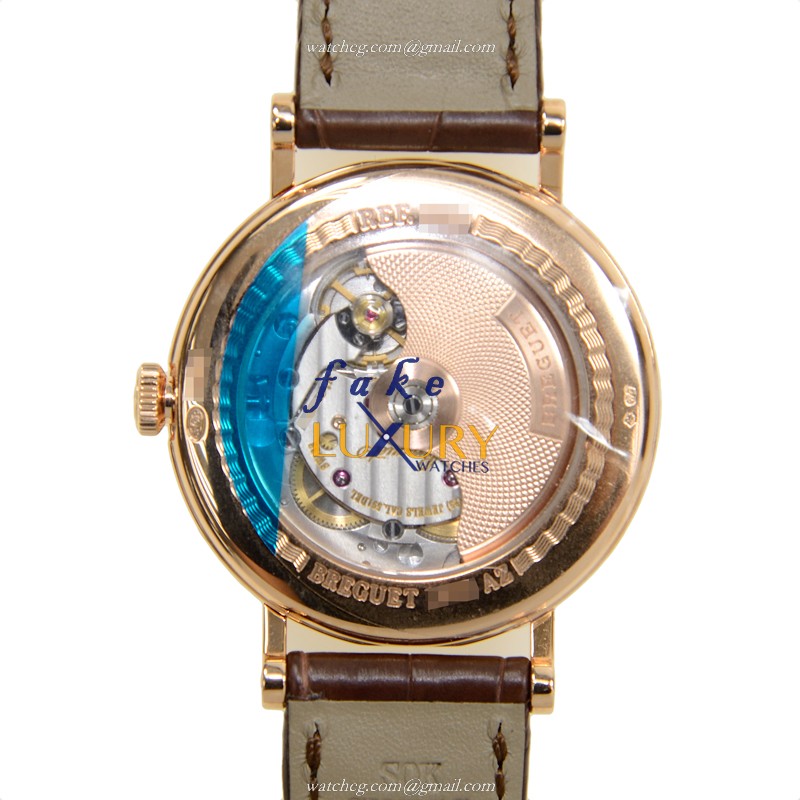 8787BR/29/986 - Breguet Classic Replica Watch Automatic 18kt Rose Gold White Dial - Image 3