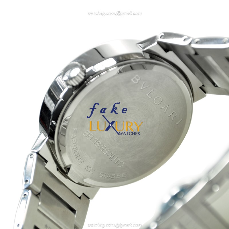 Bulgari 101369 Automatic Stainless Steel White Dial Silver Strap Replica Watch - Image 4