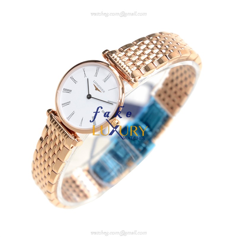 Longines La Grande L4.209.1.91.8 Quartz PVD Gold White Dial | Replica Watch - Image 3