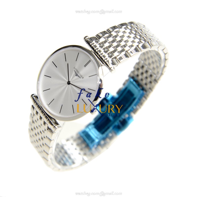 Longines La Grande L4.709.4.73.6 Quartz Stainless Steel Silver Dial Watch - Image 3
