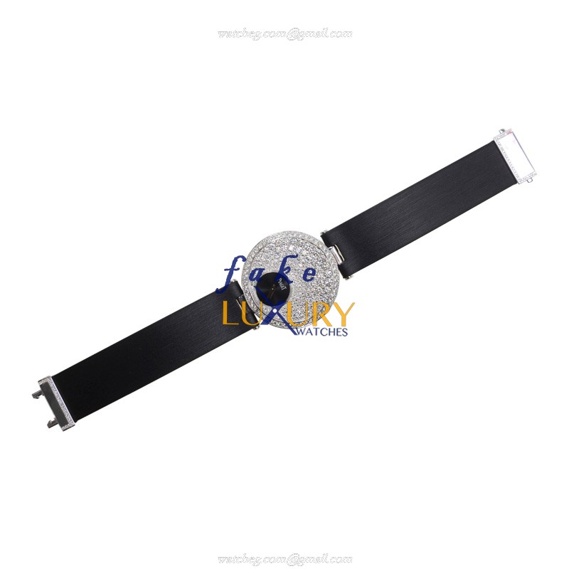 Piaget G0A34137 LIMELIGHT Replica Watch, Quartz Movement, Silver Dial, 18kt White Gold Case - Image 3