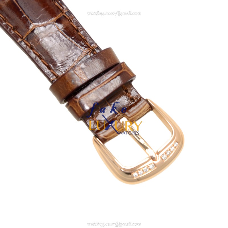 Franck Muller 7851 CH COL DRM 5N Crazy Hours Auto 18kt Rose Gold Diamond Replica Watch - Image 4