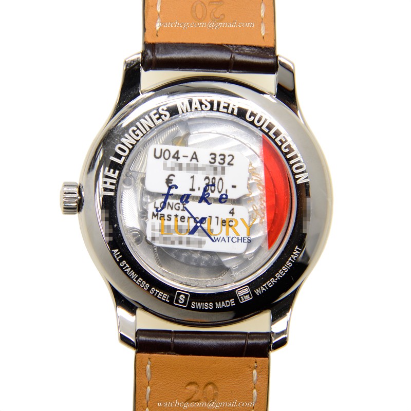 Longines L2.628.4.78.3 MASTER Replica Watch, Silver Dial, Steel Case, Automatic Movement - Image 3