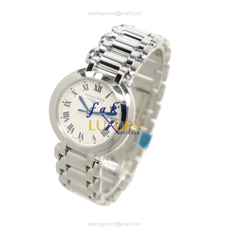 Longines L8.114.4.71.6 PRIMA LUNA Quartz Steel Case Replica Watch - Image 3
