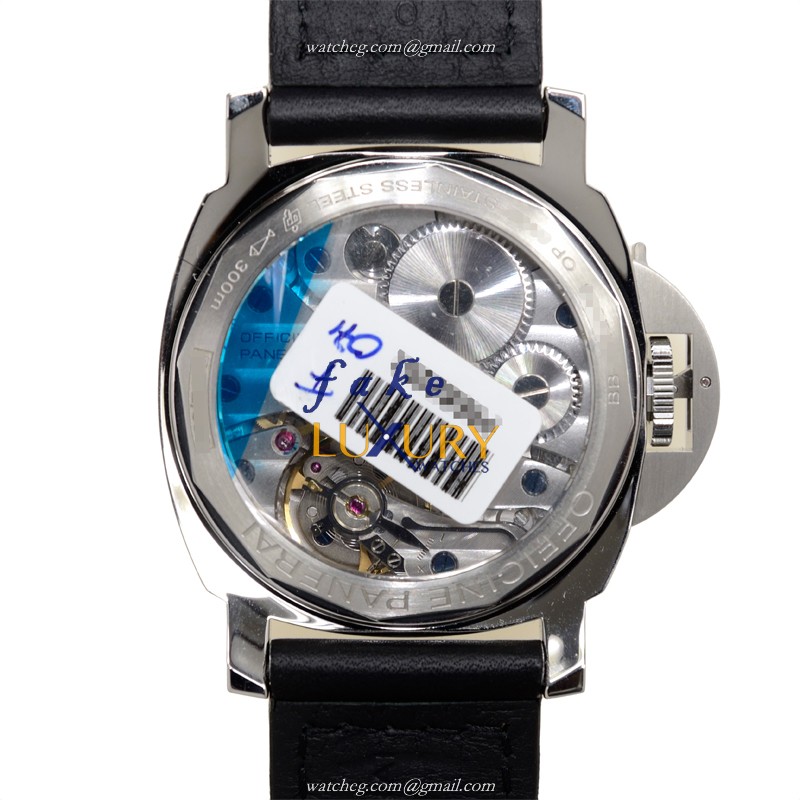Panerai PAM00219 LUMINOR Manual Wind Stainless Steel Replica Watch, Black Dial, Ceramic Bezel - Image 3