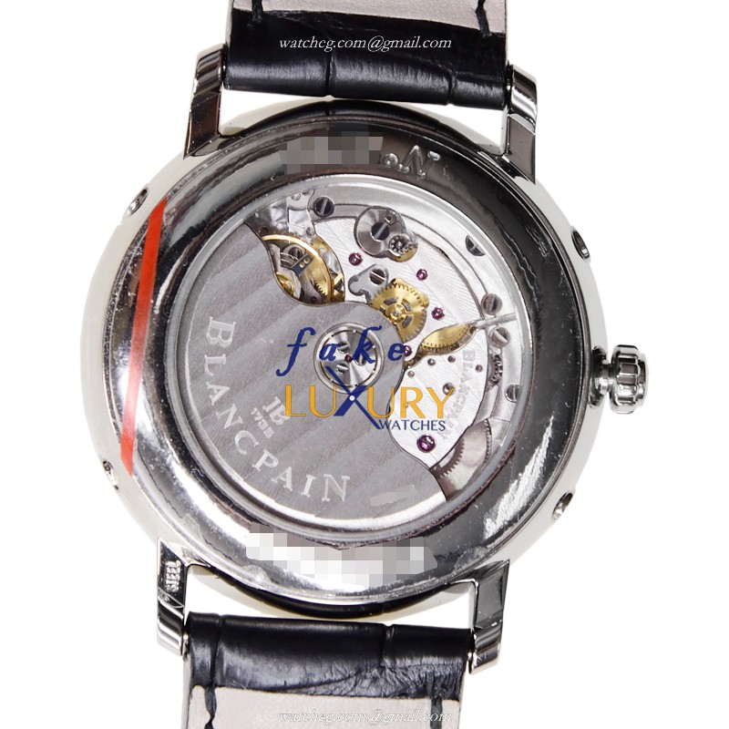 6263-1127-55A - Blancpain Villeret Replica Watch - Automatic - White Dial - Stainless Steel - Image 3