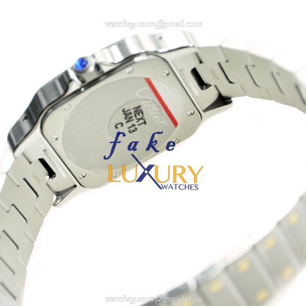 Cartier W20099C4 SANTOS Automatic Stainless Steel - White Dial - Replica Watch - Image 4