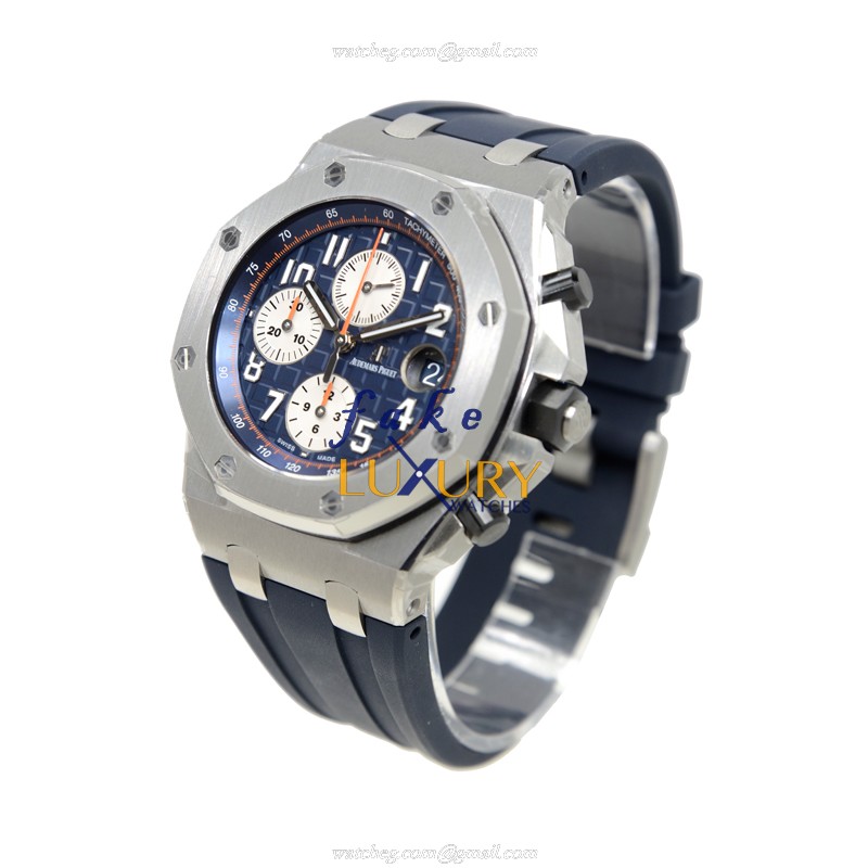 Audemars Piguet 26470ST.OO.A027CA.01 Royal Oak Offshore Blue Dial Automatic Replica Watch - Image 3