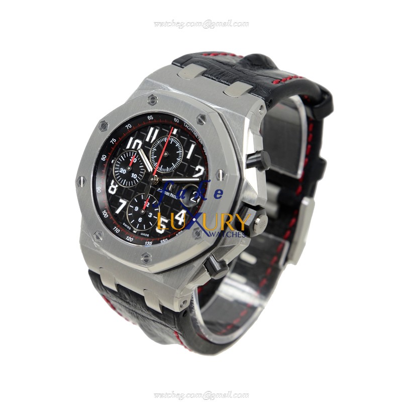 Audemars Piguet 26470ST.OO.A101CR.01 Royal Oak Offshore Automatic Steel Black Dial Replica Watch - Image 3