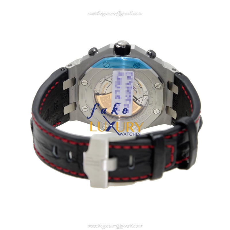 Audemars Piguet 26470ST.OO.A101CR.01 Royal Oak Offshore Automatic Steel Black Dial Replica Watch - Image 4