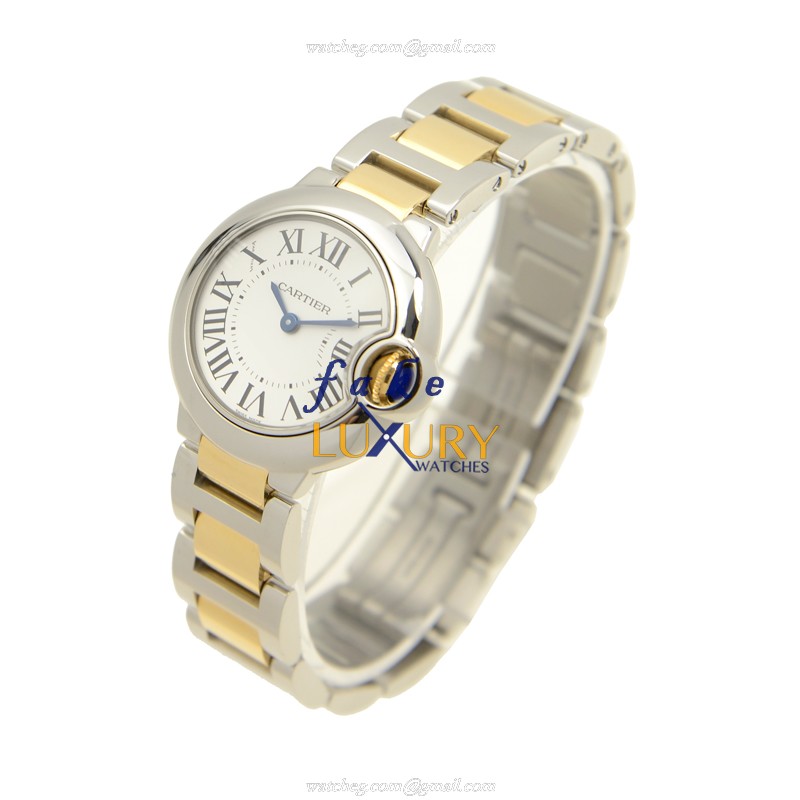 Cartier Ballon Bleu W69007Z3 Replica Watch With Quartz Movement, Silvery White Dial, Steel Case And - Image 3