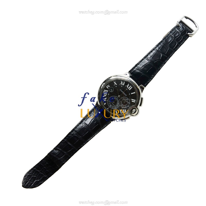 Cartier W6920052 BALLON BLEU Automatic - 44mm Black Dial Stainless Steel - Replica Watch - Image 2