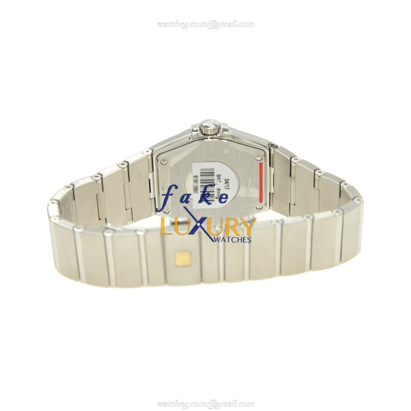 Omega Constellation 123.10.35.60.02.001 Quartz Stainless Steel Silver Dial Replica Watch - Image 4