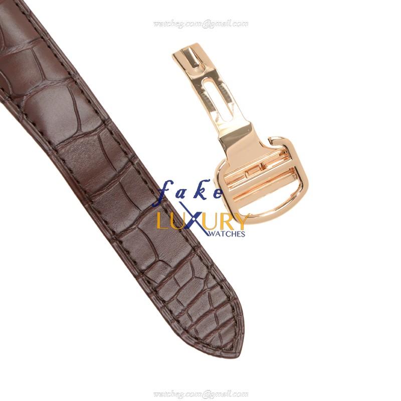 - CARTIER W6920074 BALLON BLEU AUTO 18kt ROSE GOLD REplica Watch - Swiss - Silver Dial - Image 4