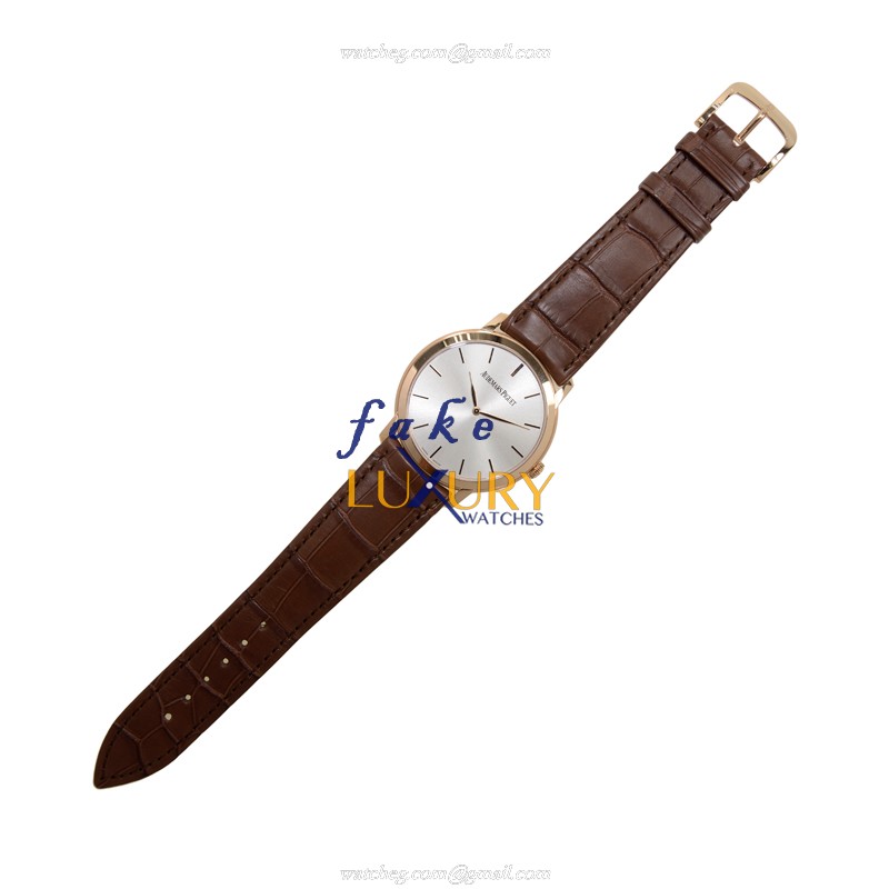 Audemars Piguet 15180OR.OO.A088CR.01 Replica Watch in Rose Gold with Silver Dial - Image 2