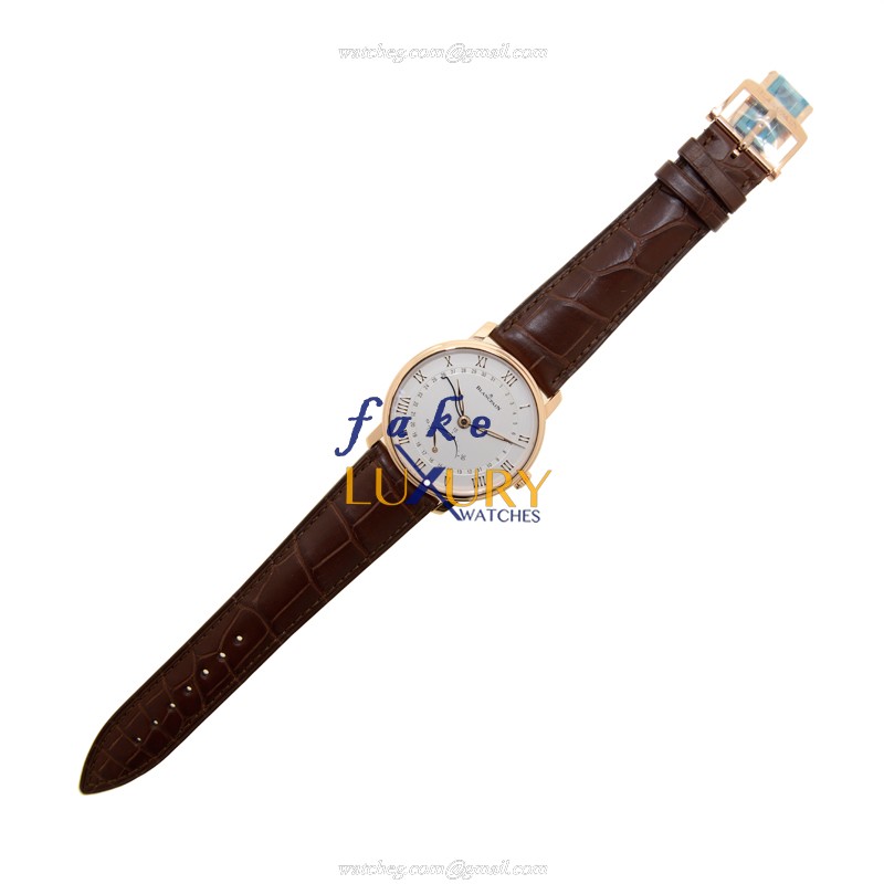 Blancpain 6653Q-3642-55B Villeret | Automatic | 18kt Rose Gold | White Dial | Replica Watch - Image 2