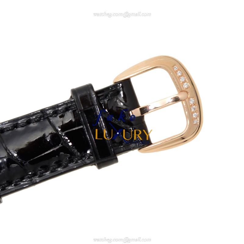 Franck Muller 5850 SC COL DRM D 5N CINTREE CURVEX Auto 18kt Rose Gold Diamond Replica Watch - Image 4