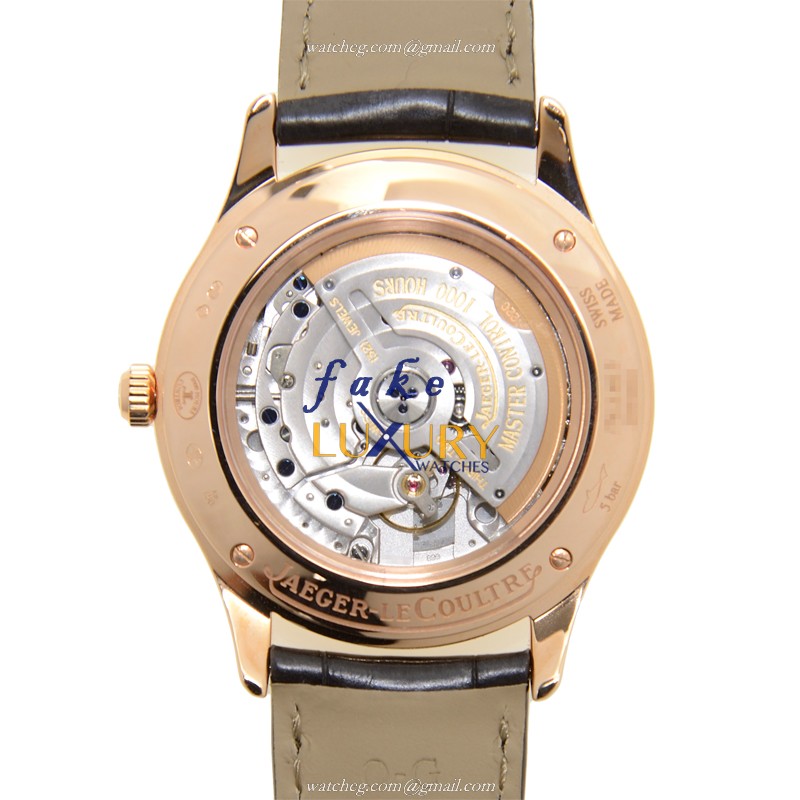 Jaeger-Lecoultre Q1542520 Master Ultra Thin Automatic 18kt Rose Gold Replica Watch, Swiss Movement - Image 3