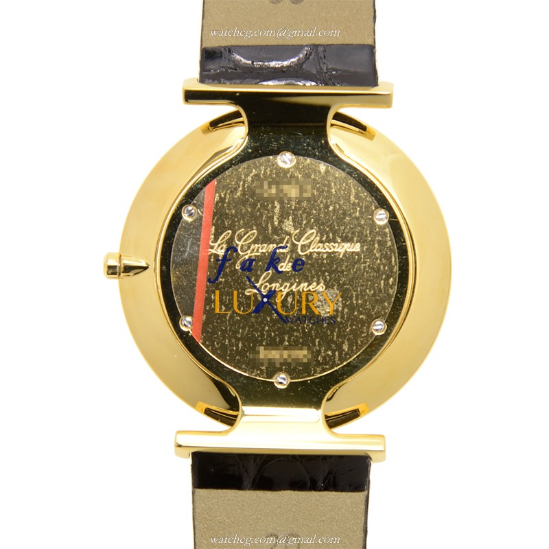 Longines L4.766.2.11.2 La Grande Replica Watch, White Dial, PVD Gold Case, Quartz Movement - Image 3