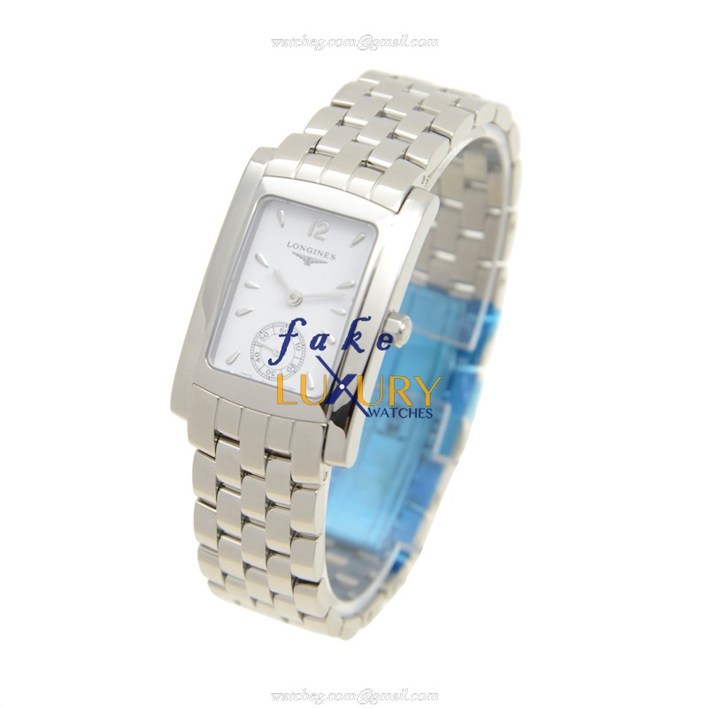 Longines L5.502.4.16.6 Quartz Stainless Steel Replica Watch - DOLCE VITA White Dial Silver Band - Image 3
