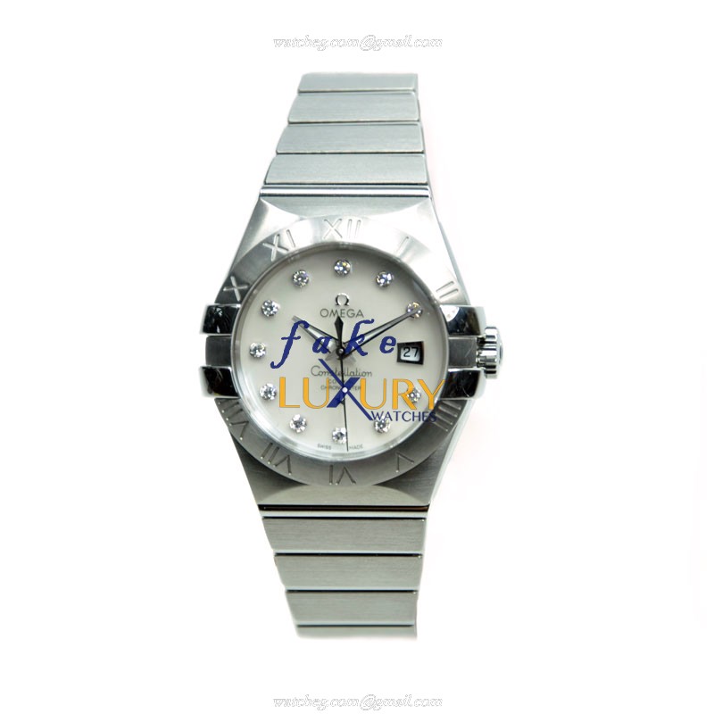 Omega 123.10.31.20.55.001 CONSTELLATION Automatic - White Dial - Stainless Steel - Replica Watch - Image 2