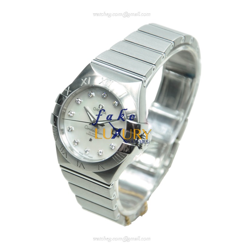 Omega 123.10.31.20.55.001 CONSTELLATION Automatic - White Dial - Stainless Steel - Replica Watch - Image 3