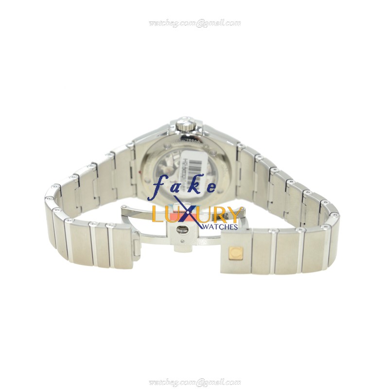 Omega Constellation 123.10.31.20.05.001 Replica Watch, Automatic, White Mother of Pearl Dial, Steel - Image 5