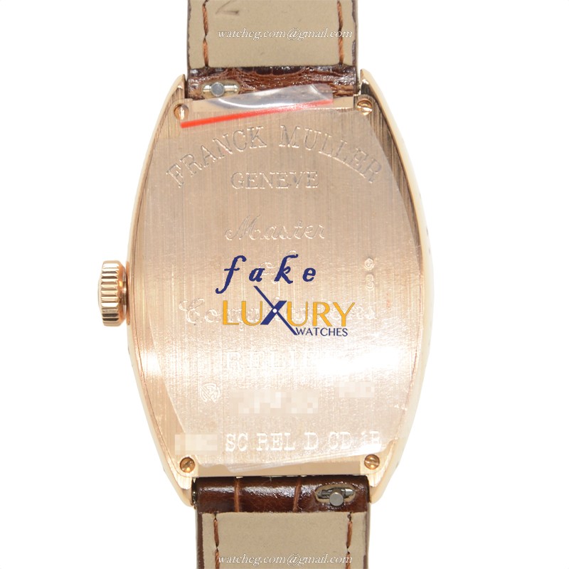 Franck Muller 5850 SC REL D CD 1R REL 5N | 18kt Rose Gold Diamonds | Automatic | Replica Watch - Image 3
