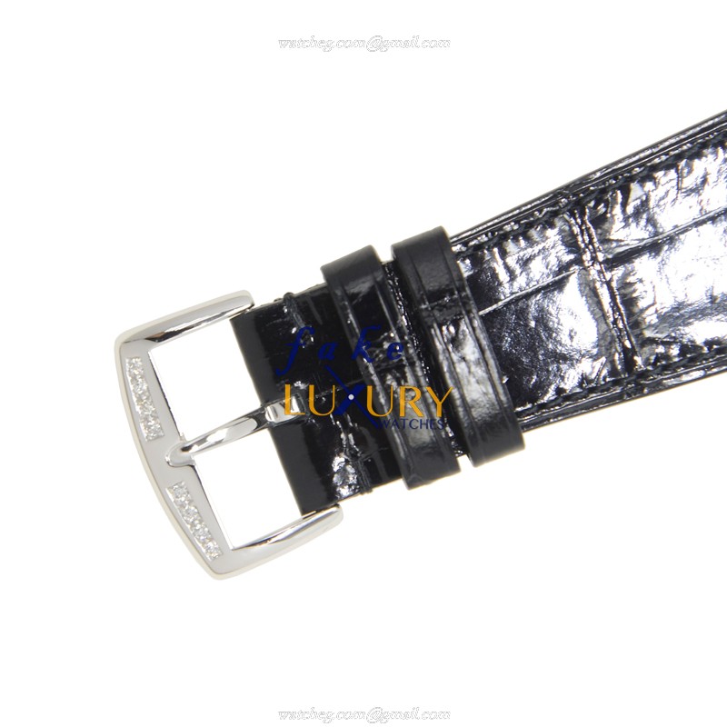 Franck Muller 6002 M QZ REL D OG Master Square Quartz 18kt White Gold Diamond Replica Watch - Image 4