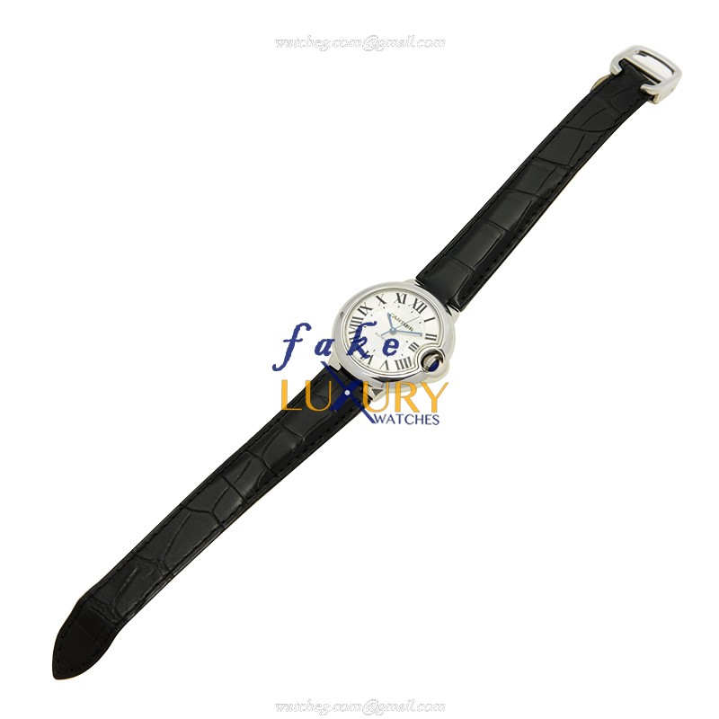 Cartier W6920085 Ballon Bleu Replica Watch, Automatic Movement, Silver White Dial, Steel Case - Image 2