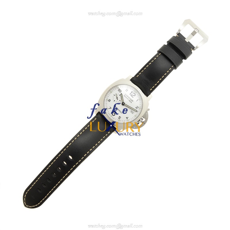 Panerai PAM00499 LUMINOR Automatic White Dial Stainless Steel Replica Watch - Image 2
