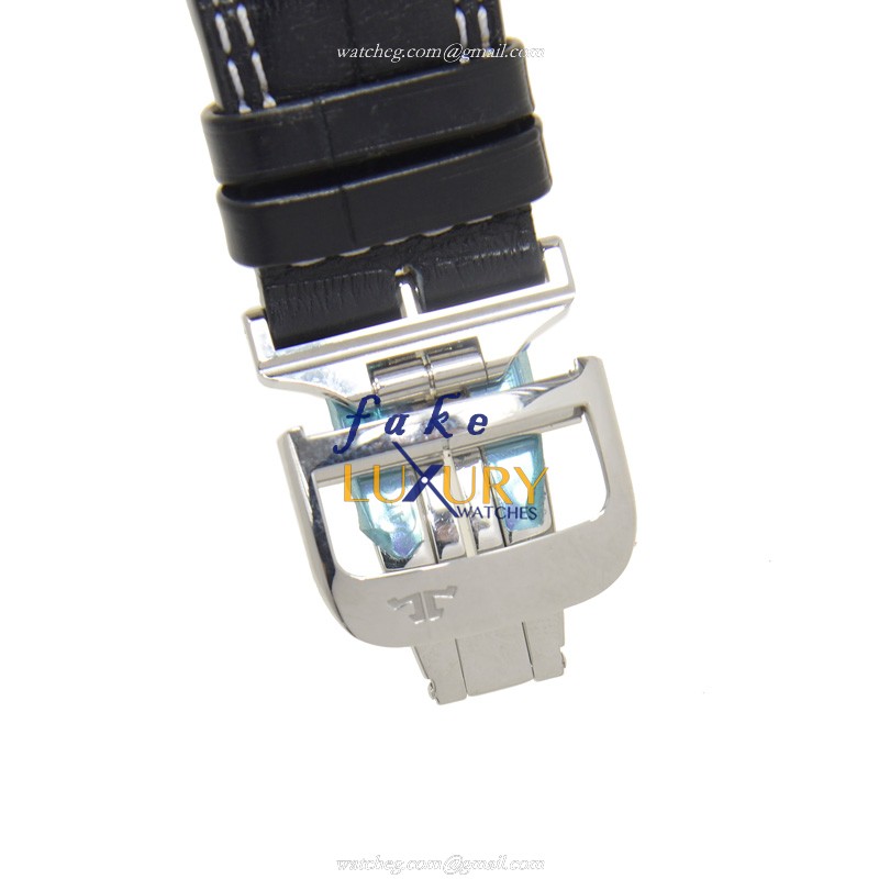 Jaeger-Lecoultre Q1778470 MASTER ULTRA THIN | Automatic Titanium | Black Dial Black Alligator - Image 4