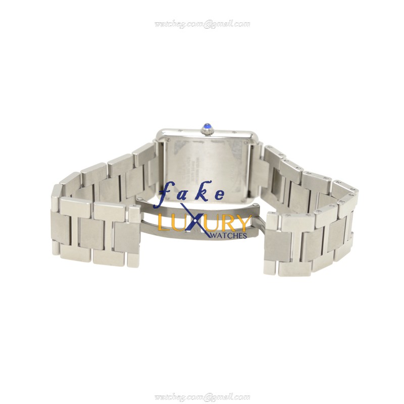 Cartier TANK W5200014 - Replica Watch - Quartz - Stainless Steel - Silvery White Dial - Image 5