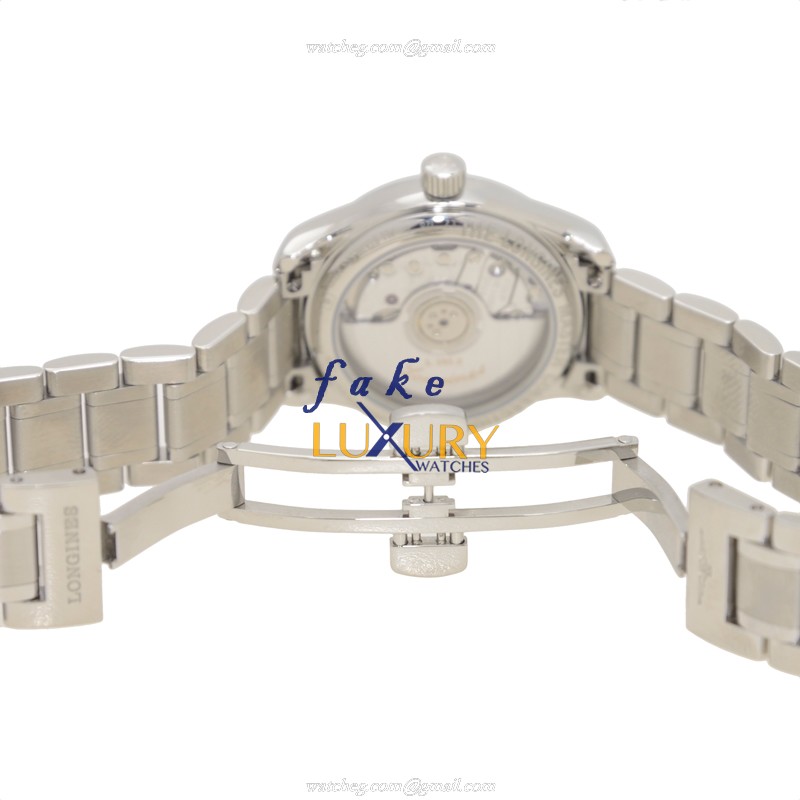 Longines L2.128.4.51.6 Master Automatic Replica Watch Black Dial Stainless Steel Bracelet Sapphire - Image 5