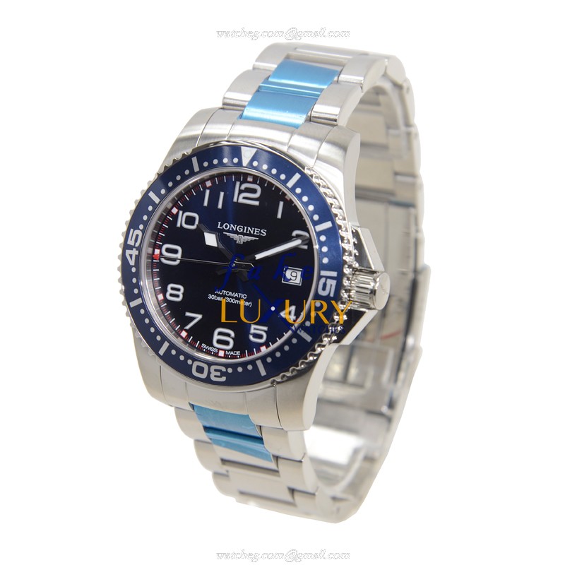 L3.695.4.03.6 - Longines Conquest Replica Watch Automatic Blue Dial Stainless Steel - Image 3