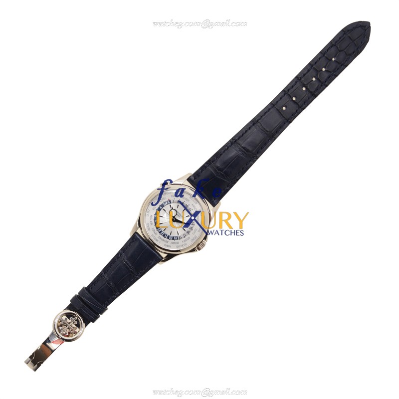 Patek Philippe 5130G-019 COMPLICATIONS Automatic 18kt White Gold Silver Dial Replica Watch - Image 2