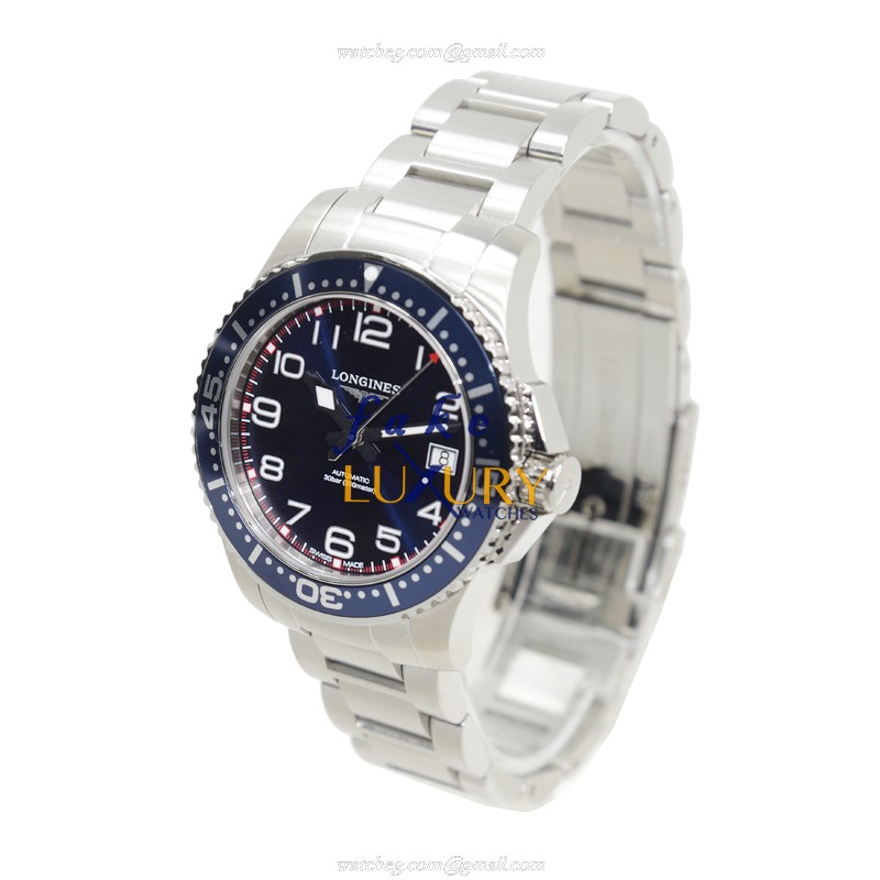 Longines L3.694.4.03.6 CONQUEST Automatic | Stainless Steel | Blue Dial | Silver Strap Replica Watch - Image 3