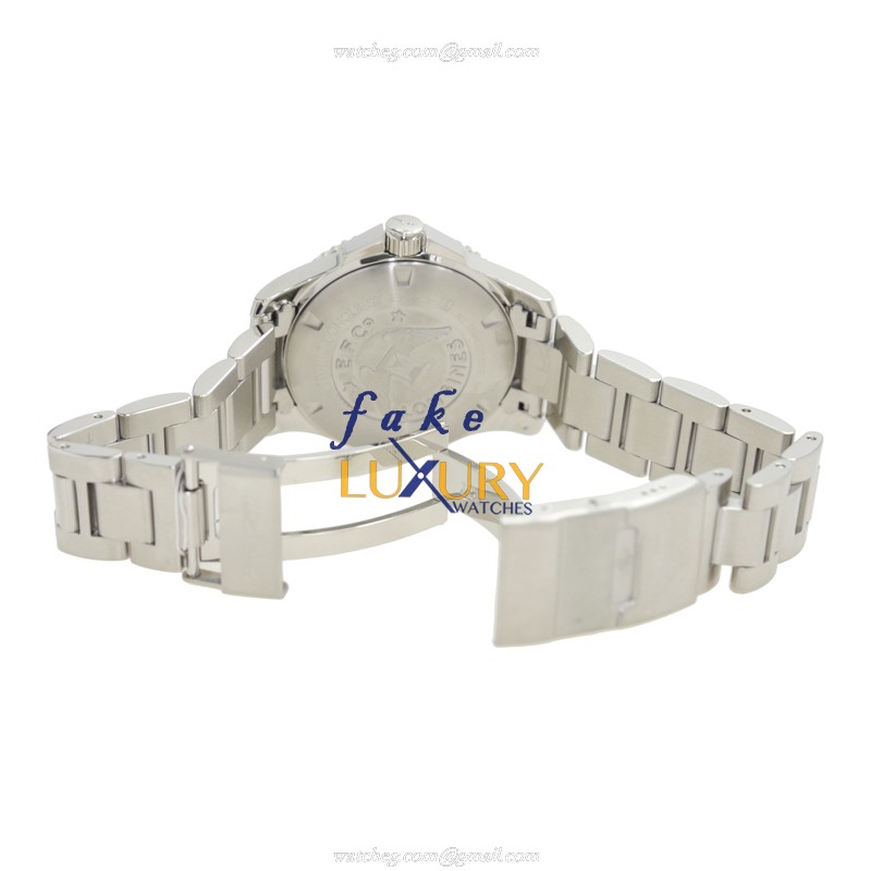 Longines L3.694.4.03.6 CONQUEST Automatic | Stainless Steel | Blue Dial | Silver Strap Replica Watch - Image 5