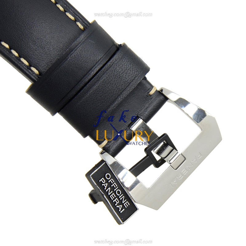 Panerai PAM00560 LUMINOR Manual Wind Steel Case Black Dial Replica Watch - Image 4